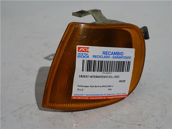 INTERMITENTE DEL. IZDO. Volkswagen polo iii (6n1)(09.1994->) 75 1.6 AEA BLANCO Delanteras delanteros Izquierdas izquierdos pilotos
