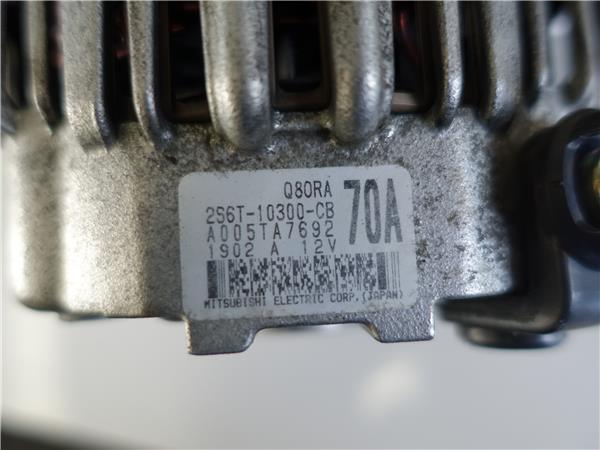 ALTERNADOR Mazda 2 (b2w) 1.25 FUJA 2S6T-10300-CB 2S6T10300CB ROJO GLYCO generador - Imagen 3