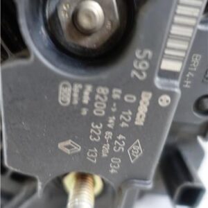 ALTERNADOR Renault modus i (2004->) 1.4  (JP01, JP0J) K4J G7 - #Prov# K4JG7PROV 0124425034 124425034 GRIS BOSCH   generador