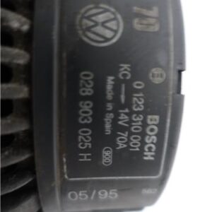 ALTERNADOR Volkswagen polo iii (6n1)(09.1994->) 75 1.6 AEA 0123310001 123310001 AZUL BOSCH   generador