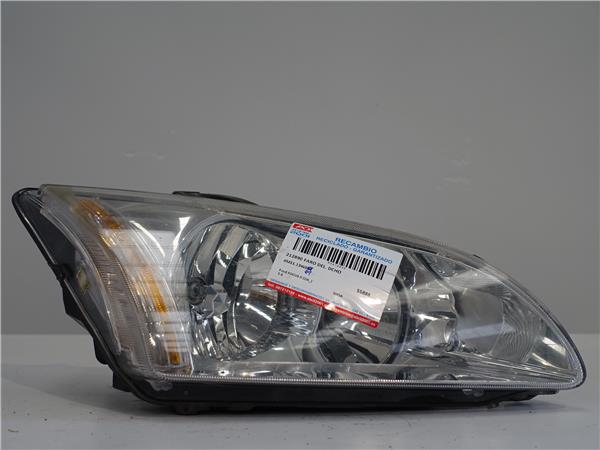FARO DEL. DCHO Ford focus ii (da_) 1.6 SHDA 4M51.13W029 4M5113W029 NEGRO Bombillas delanteras Delanteros Derechas Derechos Lámparas luces Luz piloto Pilotos