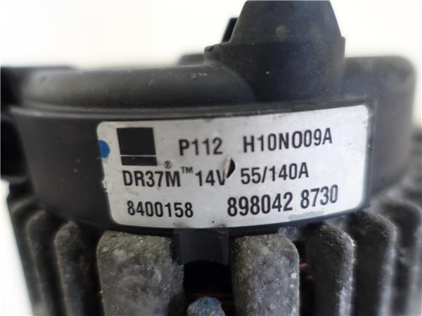 ALTERNADOR Opel corsa d (2006->) 1.7 CDTI Z 17 DTR Z17DTR H10N009A BLANCO generador - Imagen 3