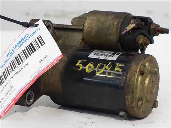 MOTOR ARRANQUE Citroen c2 (2003->) 1.1 HFX (TU1JP) HFX(TU1JP) M000T45071ZT NEGRO de - Imagen 2