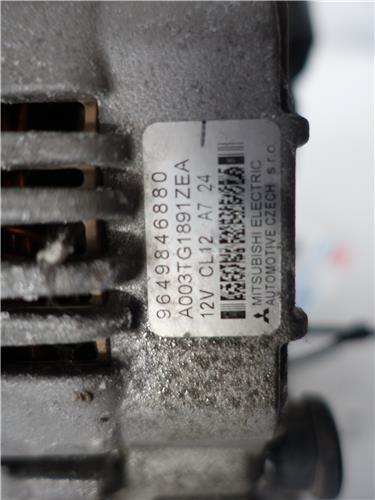ALTERNADOR Peugeot 307 cc cabrio-coupé (s1)(10.2003->06.2005) 2.0 16V RFJ (EW10A) RFJ(EW10A) 9649846880 AZUL generador - Imagen 3