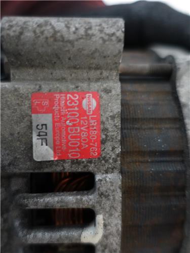 ALTERNADOR Nissan almera (n16/e)(01.2000->) 1.5 QG15DE 23100BU010 NEGRO generador - Imagen 3