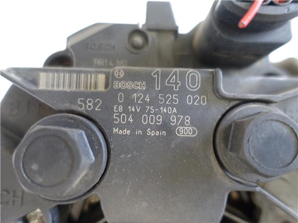 ALTERNADOR Iveco daily furgón (1999->) 35A2Q - #Prov# F1AE0481M*A - #Prov# F1AE0481MAPROV 0124525020 124525020 BLANCO generador - Imagen 3
