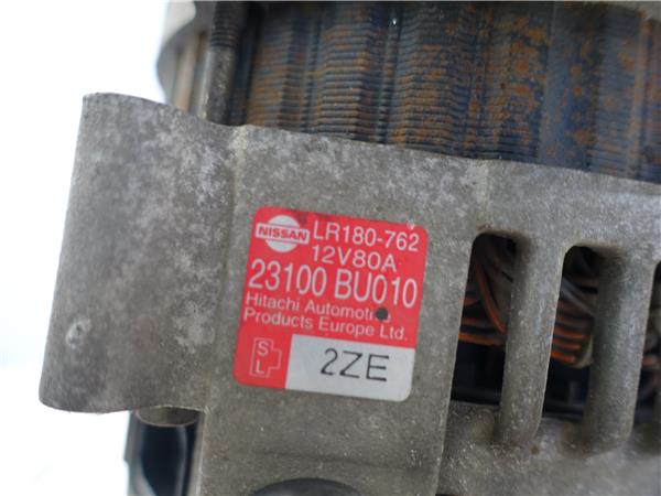 ALTERNADOR Nissan almera (n16/e)(01.2000->) 1.5 QG15DE 23100BU010 GRIS generador - Imagen 3