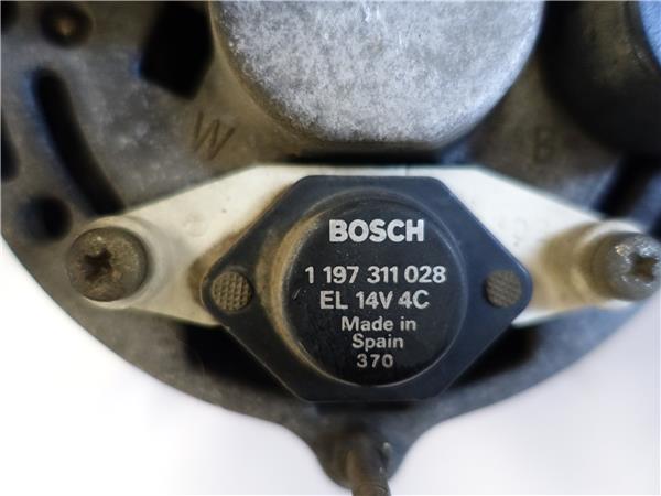 ALTERNADOR Opel astra f berlina (1991->) 1.4 Si C 14 SE C14SE 1197311028 GRIS generador - Imagen 3
