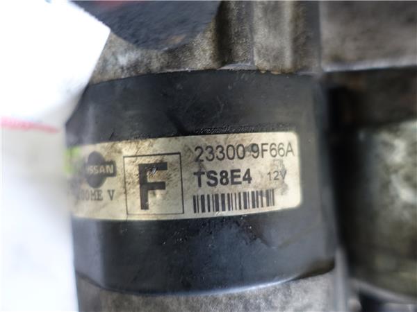 MOTOR ARRANQUE Nissan almera (n16/e)(01.2000->) 1.5 QG15DE TS8E4 NEGRO de - Imagen 3