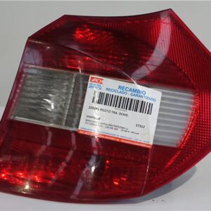PILOTO TRA. DCHO. BMW serie 1 berlina (e81/e87)(2004->) 2.0 120d [2,0 Ltr. - 120 kW 16V Diesel] 20 4D 4 - #Prov# 204D4PROV 692450208 ROJO    Bombilla Derecha derecho Faro Lámpara Luz Trasera trasero