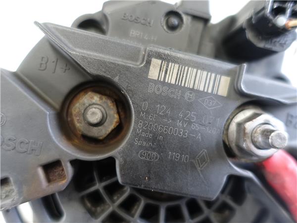 ALTERNADOR Renault clio iii (2005->) 1.5 dCi (BR17, CR17) D/ K9K T7 - #Prov# DK9KT7PROV 0124425071 124425071 GRIS generador - Imagen 3