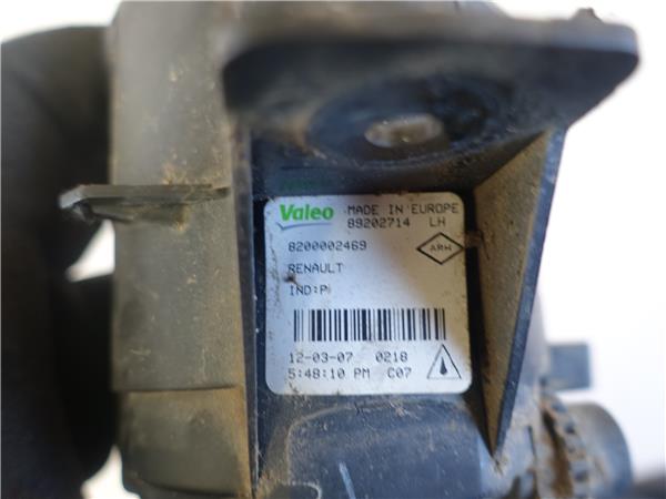 FARO ANTINIEBLA IZDO. Renault clio iii (2005->) 1.2 16V D4F 784 D4F784 8200002469 NEGRO Bombillas Izquierdos Lámparas luces Luz Pilotos JH3184 - Imagen 3