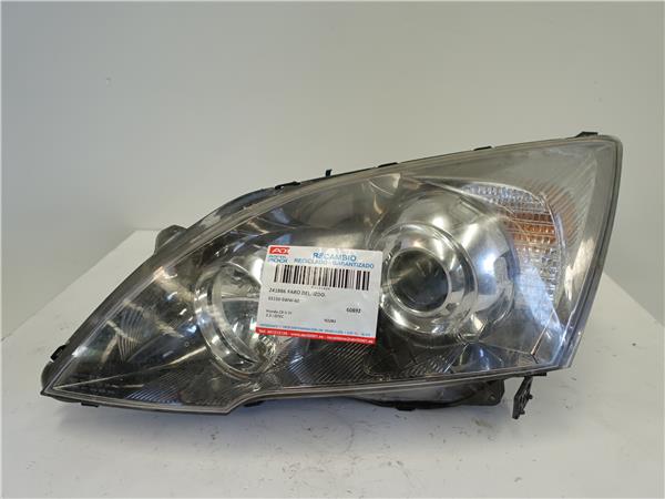 FARO DEL. IZDO. Honda cr-v iii 2.2 i-DTEC N22B3 33150-SWW-60 33150SWW60 GRIS Bombillas Delanteras delanteros Izquierdas izquierdos Lámparas luces Luz Pilotos