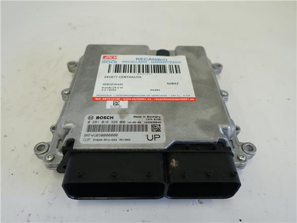 CENTRALITA Honda cr-v iii 2.2 i-DTEC N22B3 0281016326 281016326 9RFWG030000000 GRIS uce