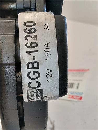 ALTERNADOR Renault vel satis (bj0)(2002->) 2.2 dCi (BJ0E, BJ0F) G9T 702 G9T702 CGB-16260 CGB16260 NEGRO generador PK6004 - Imagen 3