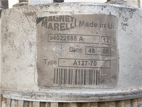 ALTERNADOR Land Rover range rover i (ae, an, haa, hab, ham, hbm, re, rn) 2.5 TD 4x4 D 95 A - #Prov# D95APROV 54022585A GRIS generador - Imagen 3