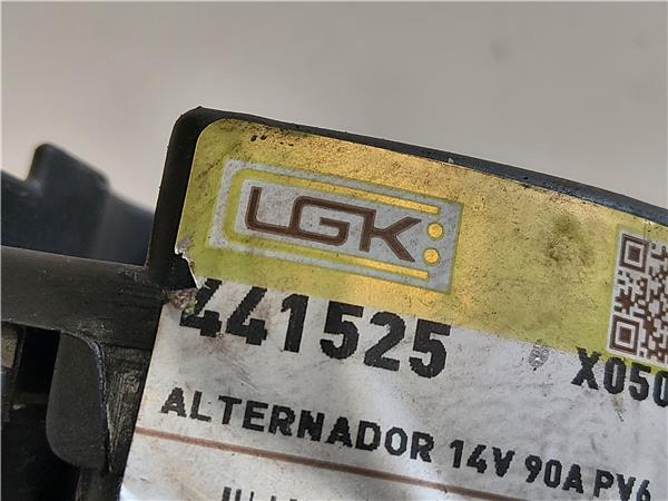 ALTERNADOR Skoda fabia (6y2/6y3)(01.2000->) 1.4 16V AUA 441525 AZUL generador FDM - Imagen 3