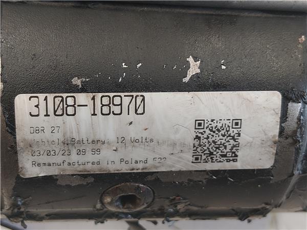 MOTOR ARRANQUE Peugeot boxer (328/330/333) furgón bat.3000mm (2007->) 2.0 96 KW - #Prov# AH03 - #Prov# AH03PROV 310818970 BLANCO de - Imagen 3