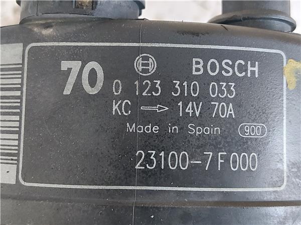 ALTERNADOR Nissan terrano ii (r20)(02.1993->) 2.7 TDi 4WD TD27TI 0123310033 123310033 GRANATE generador - Imagen 3