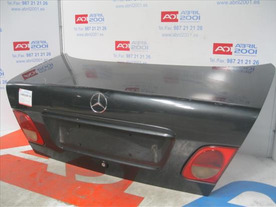PORTON TRA. Mercedes-Benz clase e (bm 210) berlina (05.1995->) E 290 Turbo-D (210.017) OM 602.982 OM602982 NEGRO Trasero traseros