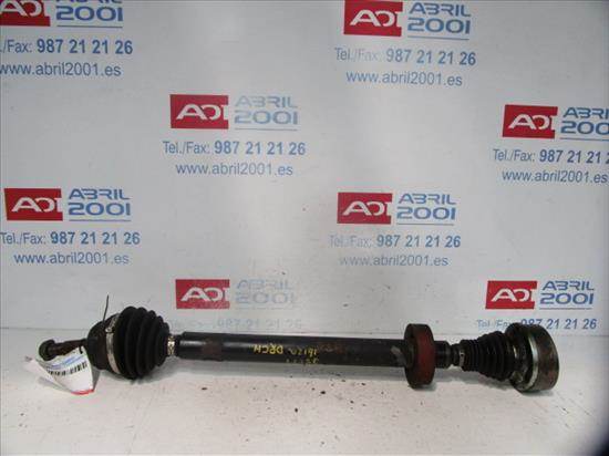 PALIER DEL. DCHO. Seat ibiza (6k1)(08.1999->) 1.4 16V AUA NEGRO cardan Delantero Derecho trasmision