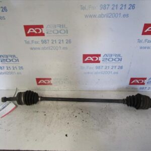 PALIER DEL. DCHO. Opel corsa c (2000->) 1.2 Z 12 XE Z12XE BLANCO cardan Delantero Derecho trasmision