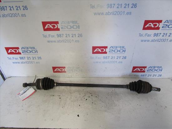 PALIER DEL. DCHO. Opel corsa c (2000->) 1.2 Z 12 XE Z12XE BLANCO cardan Delantero Derecho trasmision