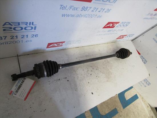 PALIER DEL. DCHO. Opel corsa c (2000->) 1.2 Z 12 XE Z12XE BLANCO cardan Delantero Derecho trasmision - Imagen 2