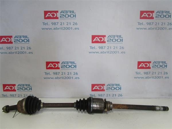 PALIER DEL. DCHO. Fiat i doblo (223) cargo (2001->) 1.9 JTD 223 B1.000 223B1000 GRIS cardan Delantero Derecho trasmision
