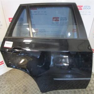 PUERTA TRA. DCHA. BMW serie x5 (e70)(2006->) 3.0d [3,0 Ltr. - 173 kW Turbodiesel CAT] M57 306 D3 M57306D3 NEGRO    Derechas derechos Traseras traseros