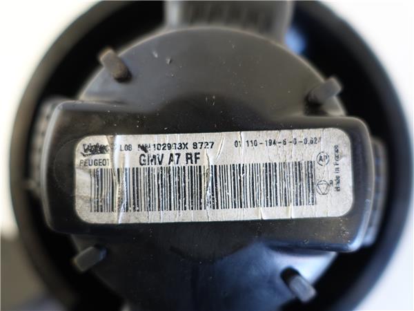 MOTOR CALEFACCION Peugeot 207 (2006->) 1.6 HDi 9HX (DV6ATED4) 9HX(DV6ATED4) 102993 ROJO VENTILADOR - Imagen 3