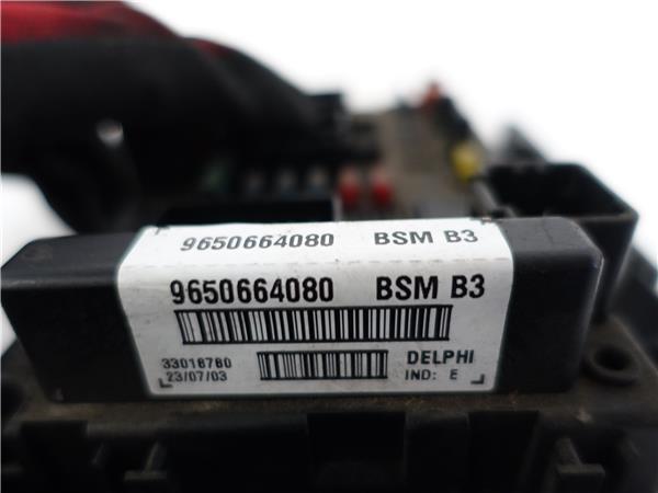 CENTRALITA BSM Citroen xsara berlina (1997->) 2.0 HDi 90 RHY (DW10TD) RHY(DW10TD) 9650664080 GRIS - Imagen 3