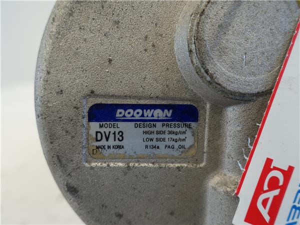 COMPRESOR AIRE ACOND. Kia rio (jb)(2005->) 1.4 16V G4EE DV13 GRIS Acondicionado - Imagen 3