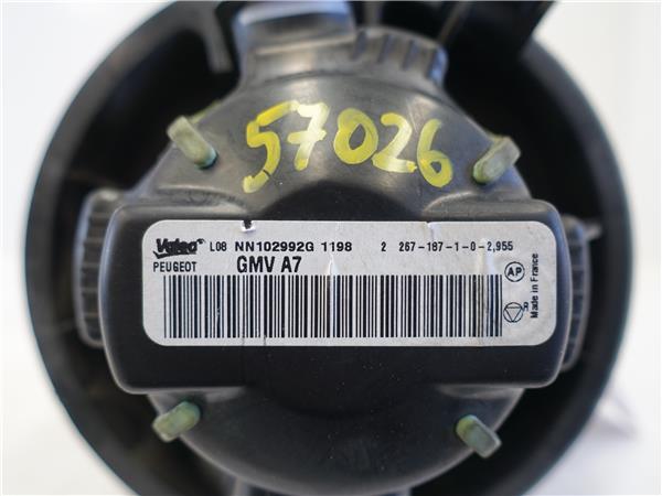 MOTOR CALEFACCION Peugeot 207+ - #prov# 1.4 HDI 50 KW - #Prov# 8H01 - #Prov# 8H01PROV GMVA7 GRIS VENTILADOR - Imagen 3