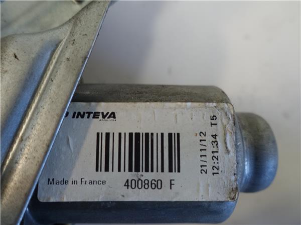 MECANISMO ELEVALUNAS DEL. IZDO. Renault clio iii (2005->) 1.2 16V D4F 740 D4F740 400860F GRIS Delanteras delanteros Izquierdas izquierdos motor - Imagen 3