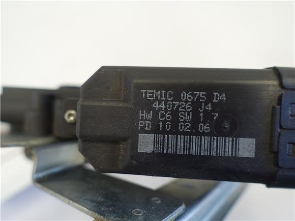 MECANISMO ELEVALUNAS DEL. DCHO. Renault scenic ii (jm)(2003->) 1.9 dCi (JM14) F9Q 804 F9Q804 0675D4 675D4 GRIS Delanteras delanteros Derechas derechos motor - Imagen 3