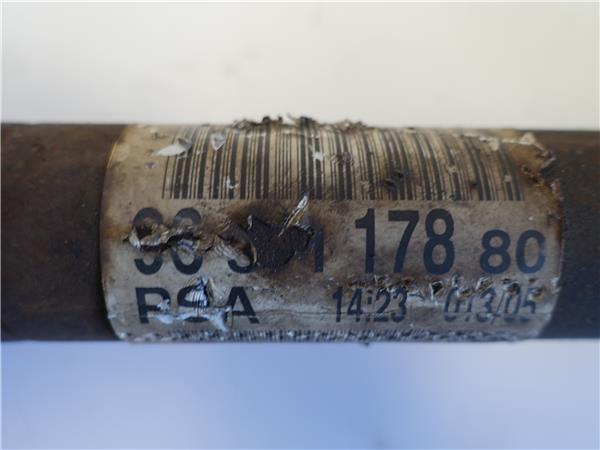 PALIER DEL. DCHO. Citroen c4 berlina (06.2004->) 2.0 16V RFK (EW10J4S) RFK(EW10J4S) 9637117880 NEGRO cardan Delantero Derecho trasmision 20DM68 - Imagen 4