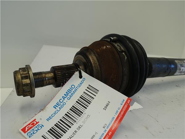 PALIER DEL. DCHO. Seat leon (1m1)(11.1999->) 1.6 16 V BCB 1J0407272JC AZUL cardan Delantero Derecho trasmision - Imagen 2