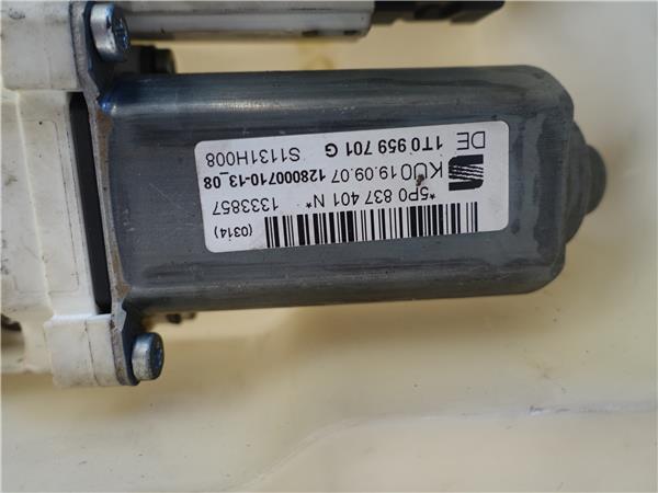 MECANISMO ELEVALUNAS DEL. IZDO. Seat altea xl (5p5)(10.2006->) 2.0 TDI BKD 1K0959793M BLANCO Y AZUL Delanteras delanteros Izquierdas izquierdos motor KMY - Imagen 3