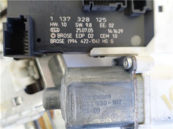 MECANISMO ELEVALUNAS DEL. IZDO. Peugeot 407 (2004->) 2.0 HDi 135 RHR (DW10BTED4) RHR(DW10BTED4) 994650-102 994650102 AZUL Delanteras delanteros Izquierdas izquierdos motor 20MBK2 - Imagen 3