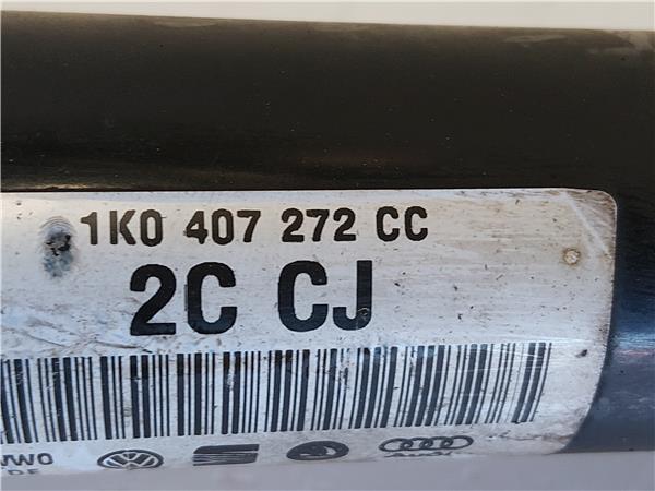 PALIER DEL. DCHO. Volkswagen golf v plus (5m1)(2005->) 1.9 TDI BKC 1K0407272CC GRIS cardan Delantero Derecho trasmision HNV - Imagen 4
