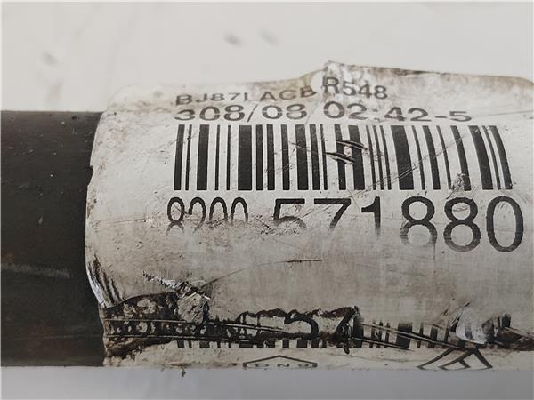 PALIER DEL. DCHO. Renault clio ii fase i (b/cb0)(1998->) 1.2 16V (B/CB05) D4F 722 D4F722 8200571880 BLANCO cardan Delantero Derecho trasmision JB1513 - Imagen 4