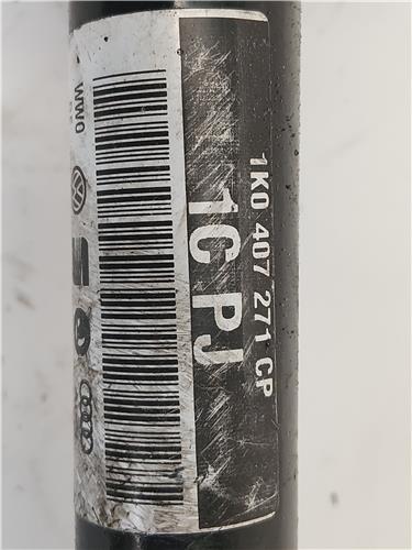 PALIER DEL. IZDO. Skoda octavia combi (1z5)(2004->) 1.9 TDI BXE 1K0407271CP GRIS Delantera Izquierdo - Imagen 4