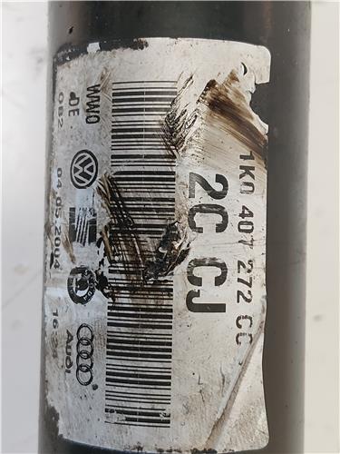 PALIER DEL. DCHO. Volkswagen golf v (1k1)(2003->) 1.9 TDI BKC 1K0407272 AZUL cardan Delantero Derecho trasmision - Imagen 4