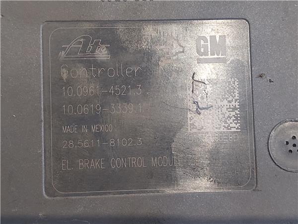 NUCLEO ABS Opel astra j 2.0 CDTI A 20 DTH A20DTH 13347808 BLANCO modulador - Imagen 4
