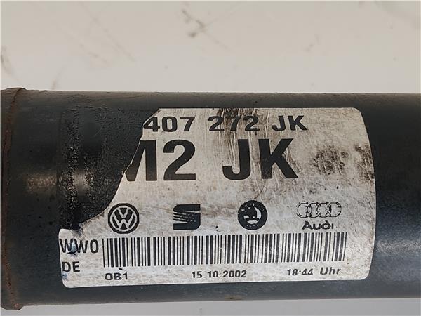 PALIER DEL. DCHO. Seat leon (1m1)(11.1999->) 1.9 TDI ASV 1J0407272JK ROJO cardan Delantero Derecho trasmision - Imagen 4