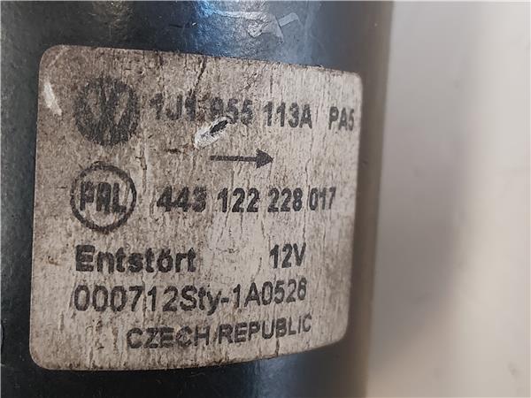 MOTOR LIMPIAPARABRISAS DEL. Volkswagen golf iv berlina (1j1)(1997->) 1.9 TDI AJM 1J1955113A AZUL Delanteras delanteros - Imagen 3