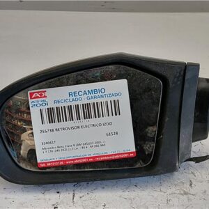 RETROVISOR ELECTRICO IZDO. Mercedes-Benz clase b (bm 245)(03.2005->) 1.7 170 (245.232) [1,7 Ltr. - 85 kW CAT] M 266.940 M266940 3140417 MARRON    Espejo Izquierdo 722801