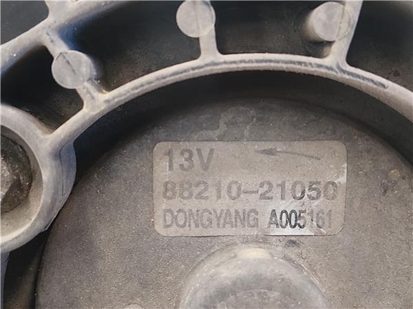 ELECTROVENTILADOR Ssangyong rodius (05.2005->) 2.7 Xdi D/ D27DT - #Prov# DD27DTPROV 8821021050 DORADO - Imagen 3