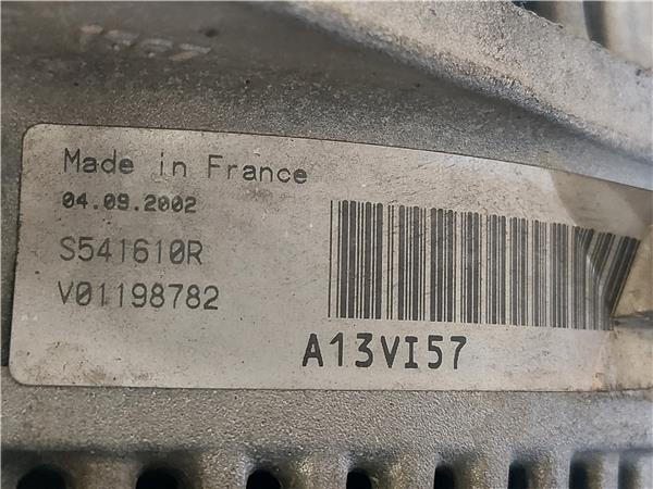 ALTERNADOR Renault megane i (ba0/1_) 1.9 D Eco (B/SA0U, BA0A) D/ F8Q - #Prov# DF8QPROV A13VI57 VERDE generador - Imagen 3